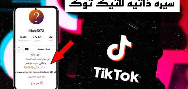 سيرة ذاتية للتيك توك